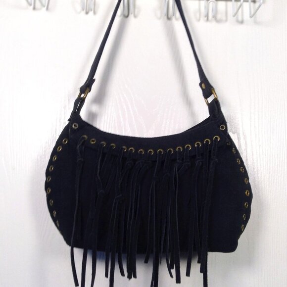 Pretty Lil Faux Suede Fringe Bag - Picture 5 of 8